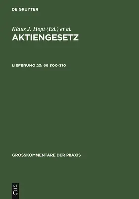 Hasselbach / Hirte |  §§ 300-310 | Buch |  Sack Fachmedien