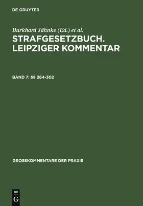 Tiedemann / Bubnoff / Schünemann |  §§ 264-302 | Buch |  Sack Fachmedien