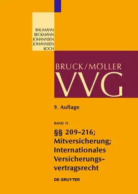 Baumann / Koch |  Schlussvorschriften §§ 209-216 | Buch |  Sack Fachmedien