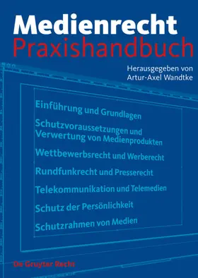 Wandtke / Wöhrn |  Medienrecht | eBook | Sack Fachmedien