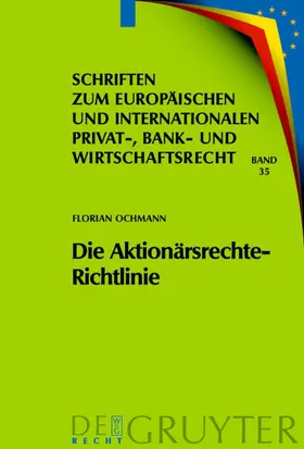 Ochmann | Die Aktionärsrechte-Richtlinie | E-Book | sack.de