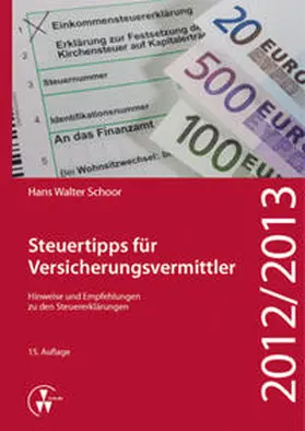 Schoor |  Steuertipps für Versicherungsvermittler | Buch |  Sack Fachmedien