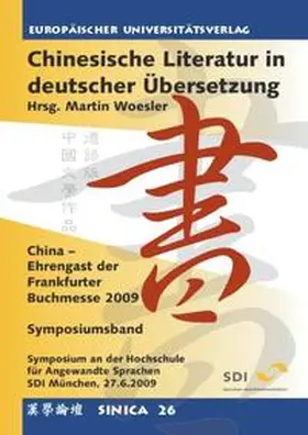 Woesler |  Chinesische Literatur in deutscher Übersetzung | Buch |  Sack Fachmedien