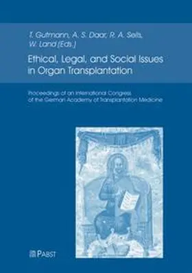 Gutmann / Daar / Sells |  Ethical, Legal, and Social Issues in Organ Transplantation | Buch |  Sack Fachmedien