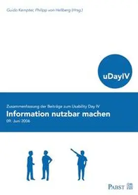 Kempter / Hellberg |  Information nutzbar machen | Buch |  Sack Fachmedien
