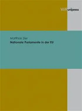 Zier |  Nationale Parlamente in der EU | Buch |  Sack Fachmedien
