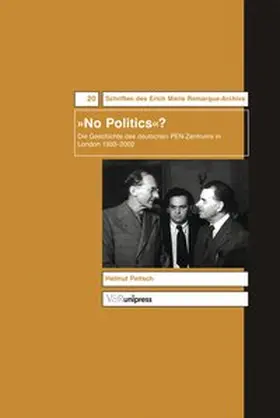 Peitsch |  »No Politics«? | Buch |  Sack Fachmedien