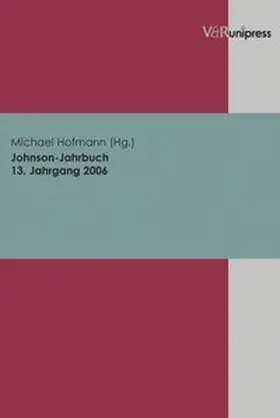 Hofmann |  Johnson-Jahrbuch 13. Jahrgang 2006 | Buch |  Sack Fachmedien