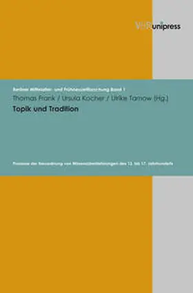 Frank / Kocher |  Topik und Tradition | Buch |  Sack Fachmedien