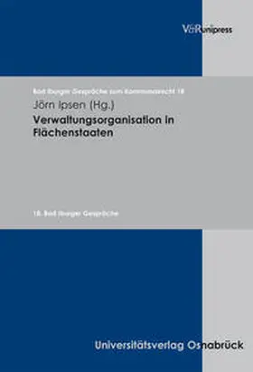 Ipsen |  Verwaltungsorganisation in Flächenstaaten | Buch |  Sack Fachmedien
