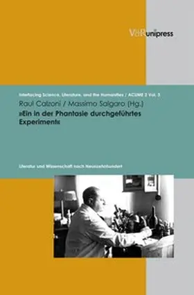 Calzoni / Salgaro |  »Ein in der Phantasie durchgeführtes Experiment« | Buch |  Sack Fachmedien