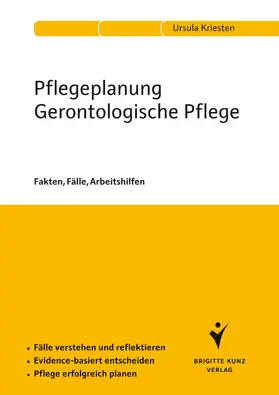 Kriesten |  Pflegeplanung Gerontologische Pflege | Buch |  Sack Fachmedien