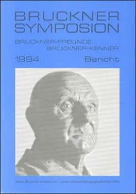 Wessely / Harten / Maier |  Bruckner-Symposion Linz 1994 | Buch |  Sack Fachmedien