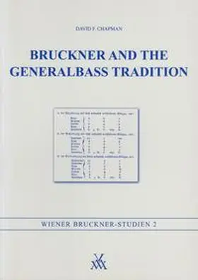 Grasberger / Maier / Partsch |  Bruckner and the Generalbass Tradition | Buch |  Sack Fachmedien