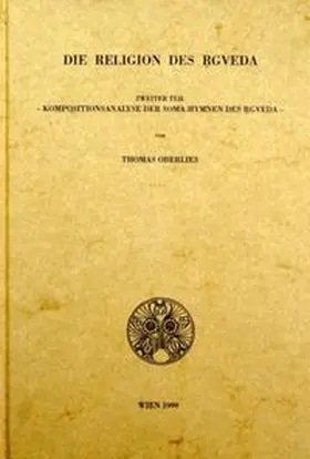Oberlies |  Die Religion des Rgveda | Buch |  Sack Fachmedien