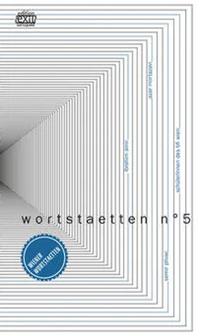 Escher / Studlar |  wortstaetten no.5 | Buch |  Sack Fachmedien