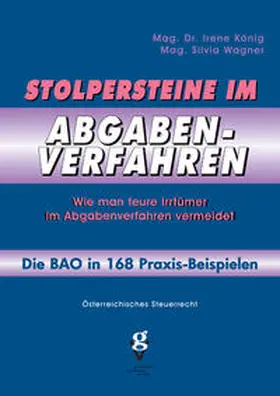 König / Wagner |  Stolpersteine im ABGABENVERFAHREN | Buch |  Sack Fachmedien