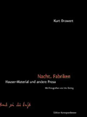 Drawert |  Nacht. Fabriken | Buch |  Sack Fachmedien