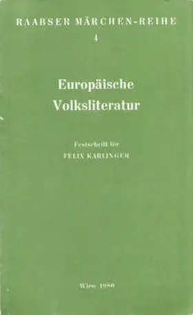 Messner / Birner |  Europäische Volksliteratur | Buch |  Sack Fachmedien