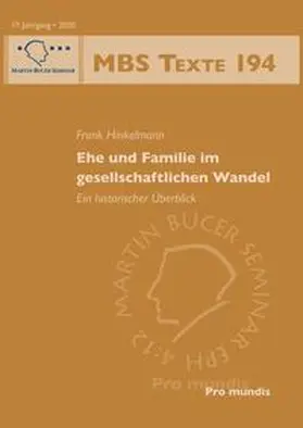 Hinkelmann |  Ehe und Familie im gesellschaftlichen Wandel | Buch |  Sack Fachmedien