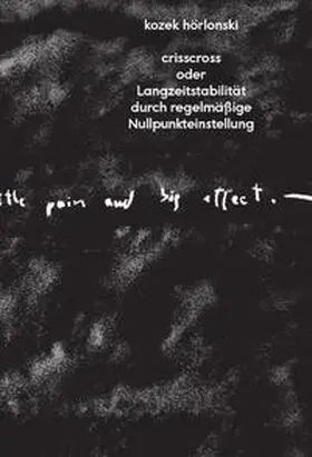 Kozek / Hörl |  crisscross | Buch |  Sack Fachmedien