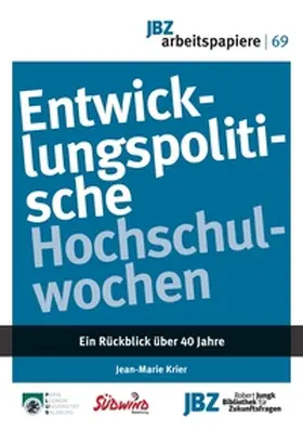 Krier |  Entwicklungspolitische Hochschulwochen | Buch |  Sack Fachmedien
