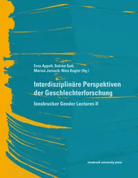 Appelt / Gatt / Jarosch |  Interdisziplinäre Perspektiven der Geschlechterforschung | Buch |  Sack Fachmedien