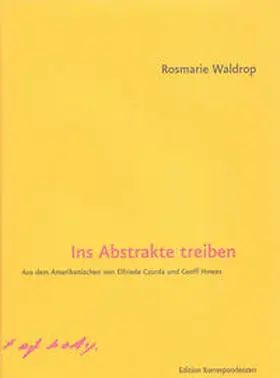 Waldrop |  Ins Abstrakte treiben | Buch |  Sack Fachmedien