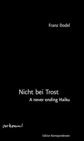Dodel |  Nicht bei Trost | Buch |  Sack Fachmedien