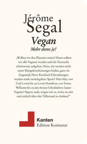 Segal |  Vegan. Mehr denn je! | Buch |  Sack Fachmedien