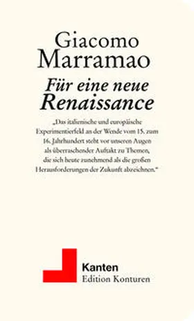 Marramao |  Für eine neue Renaissance | Buch |  Sack Fachmedien