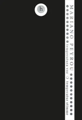 Peyrou |  temperatur – stimme | Buch |  Sack Fachmedien