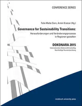 Dorn / Kratzer |  Governance for Sustainability Transitions | Buch |  Sack Fachmedien