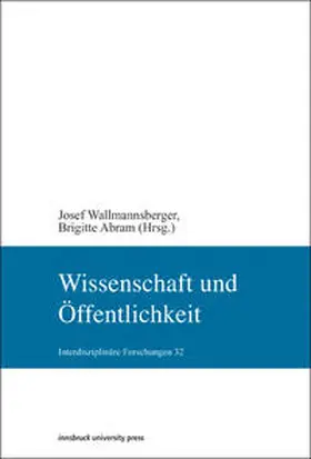 Wallmannsberger / Abram |  Wissenschaft und Öffentlichkeit | Buch |  Sack Fachmedien