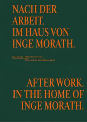 Kaindl |  Nach der Arbeit. Im Haus von Inge Morath. | Buch |  Sack Fachmedien