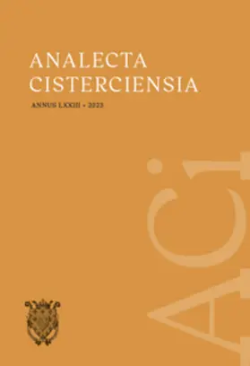 Maurer OCist / Tomann OCist / Breitenstein |  Analecta Cisterciensia 73 | Buch |  Sack Fachmedien