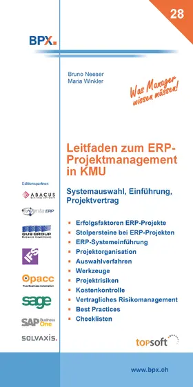 Neeser / BPX |  Leitfaden zum ERP-Projektmanagement in KMU | eBook | Sack Fachmedien
