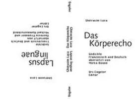 Luca |  Das Körperecho / Lapsus linguae | Buch |  Sack Fachmedien