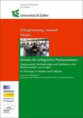 Künzler / Häusler / Bächle |  Medien - Einstein für erfolgreiche Medienanbieter | Buch |  Sack Fachmedien