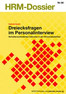 Studer |  Dreiecksfragen im Personalinterview | Buch |  Sack Fachmedien