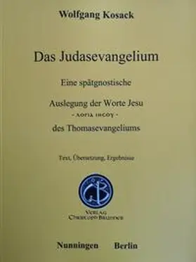 Kosack |  Das Judasevangelium | Buch |  Sack Fachmedien