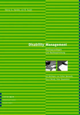 Harder / Scott |  Umfassendes Disability Management | Buch |  Sack Fachmedien