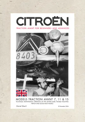 Eberli |  Citroën Traction Avant for beginners and advanced | Buch |  Sack Fachmedien