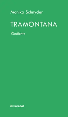 Schnyder |  TRAMONTANA | Buch |  Sack Fachmedien