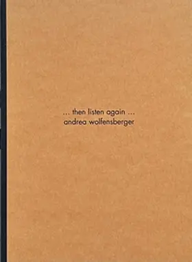 Vögele |  THEN LISTEN AGAIN | Buch |  Sack Fachmedien