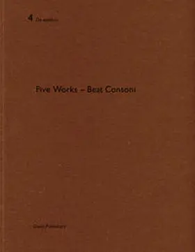 Wirz |  Five Works - Beat Consoni | Buch |  Sack Fachmedien