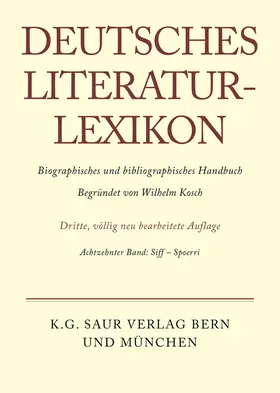 Kosch |  Siff - Spoerri | Buch |  Sack Fachmedien