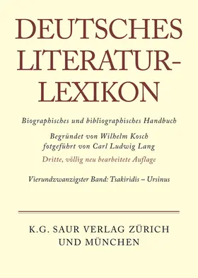 Kosch |  Tsakiridis - Ursinus | Buch |  Sack Fachmedien