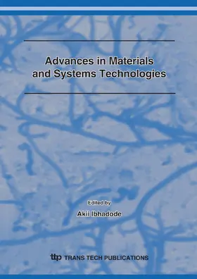 Ibhadode |  Advances in Materials and Systems Technologies | Sonstiges |  Sack Fachmedien