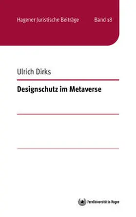 Dirks |  Designschutz im Metaverse | Buch |  Sack Fachmedien